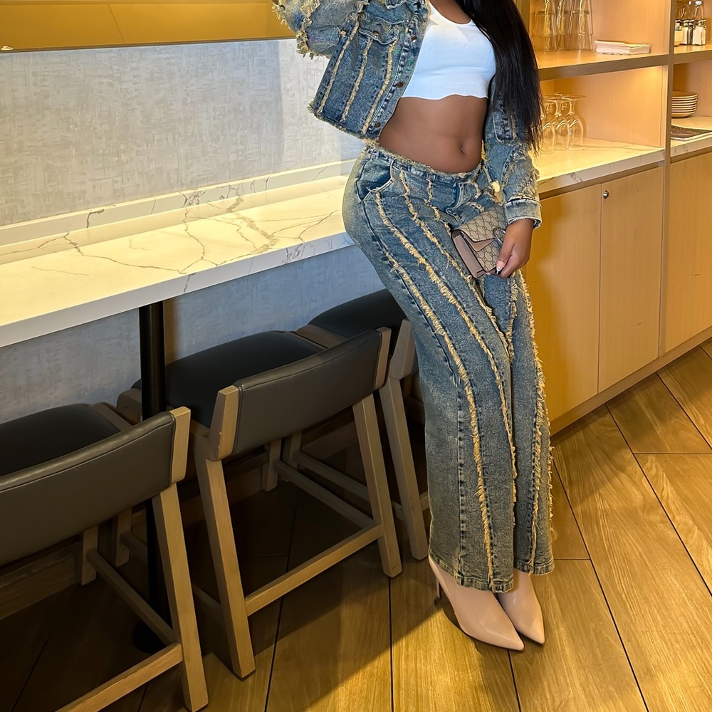 Something About You Fray Denim Pants